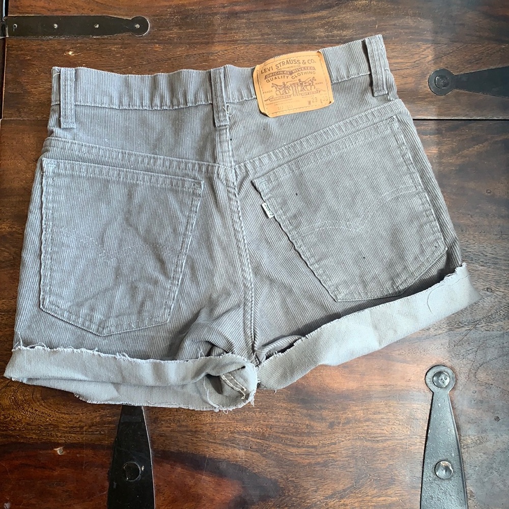 Vintage Levi corduroy shorts